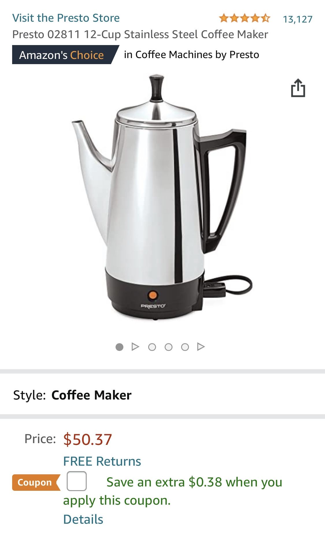 Coffee Maker