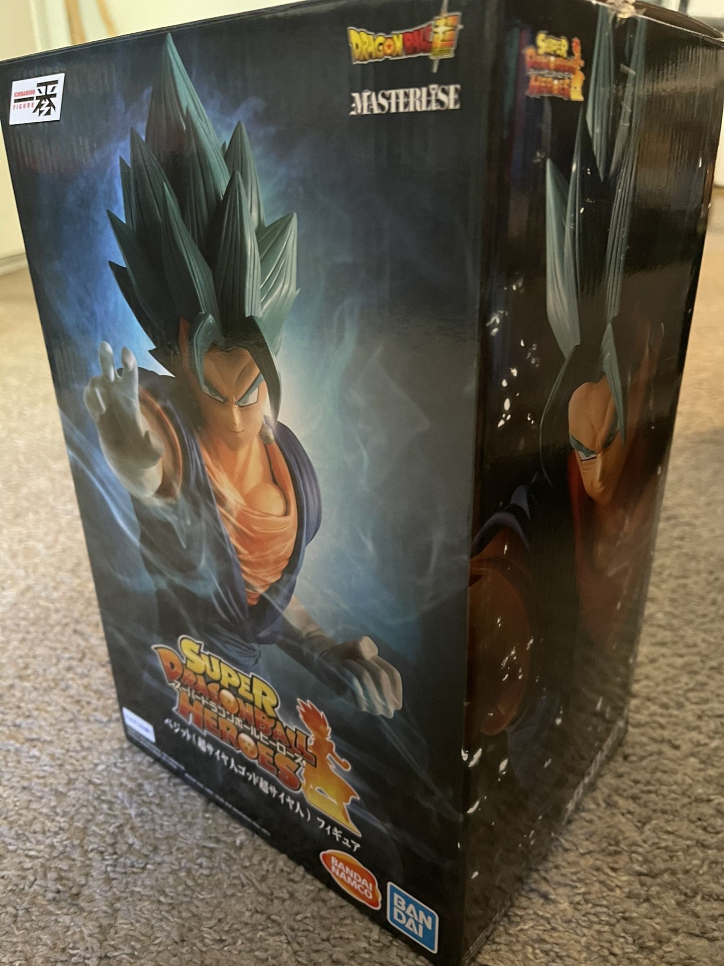 (UNOPENED) Dragon Ball Super, Vegito Blue (SSGSS), Ichibansho Figure, Bandai