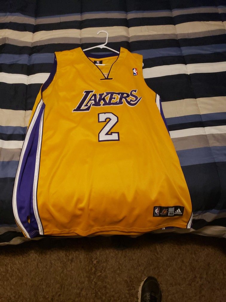 Lakers Jersey Derek Fisher Size 56