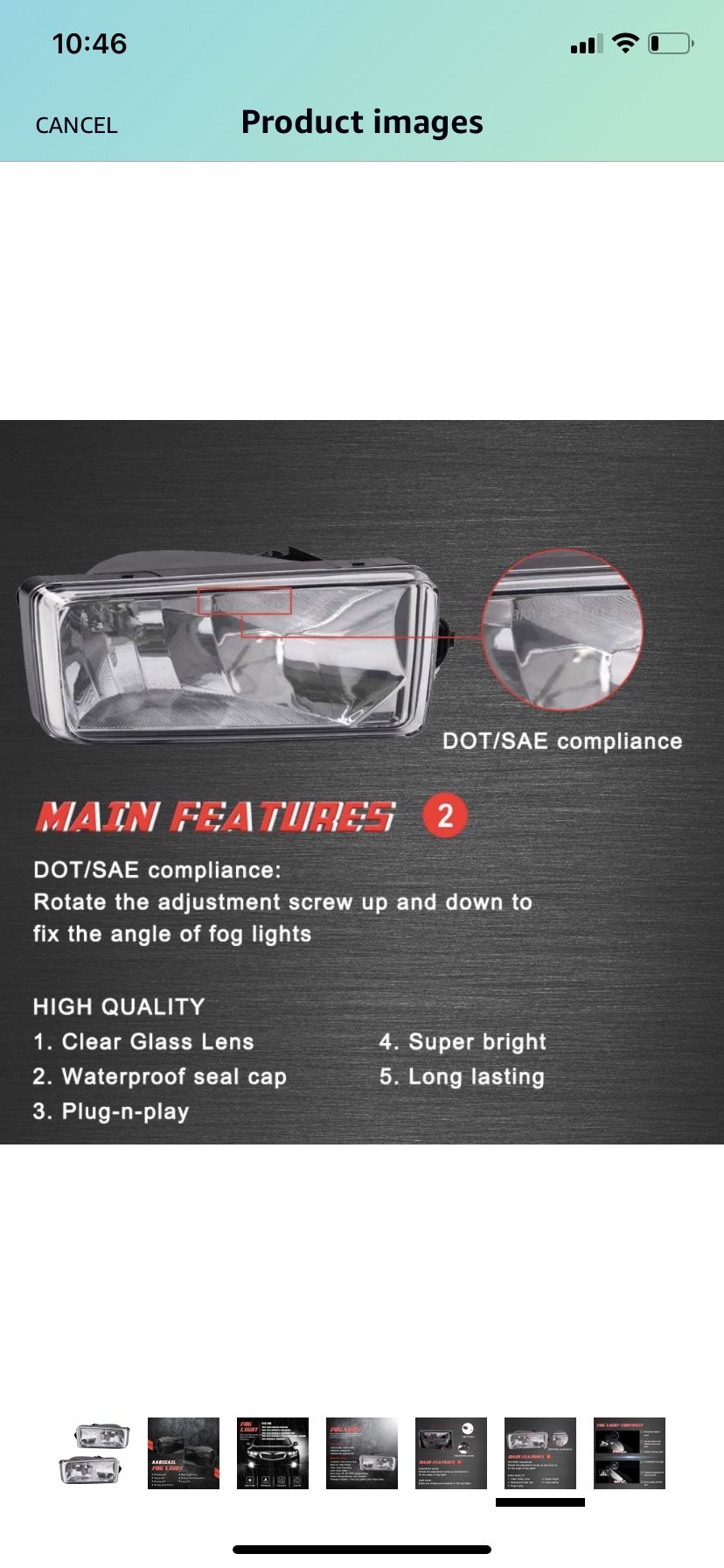 Replacement Fog Lights