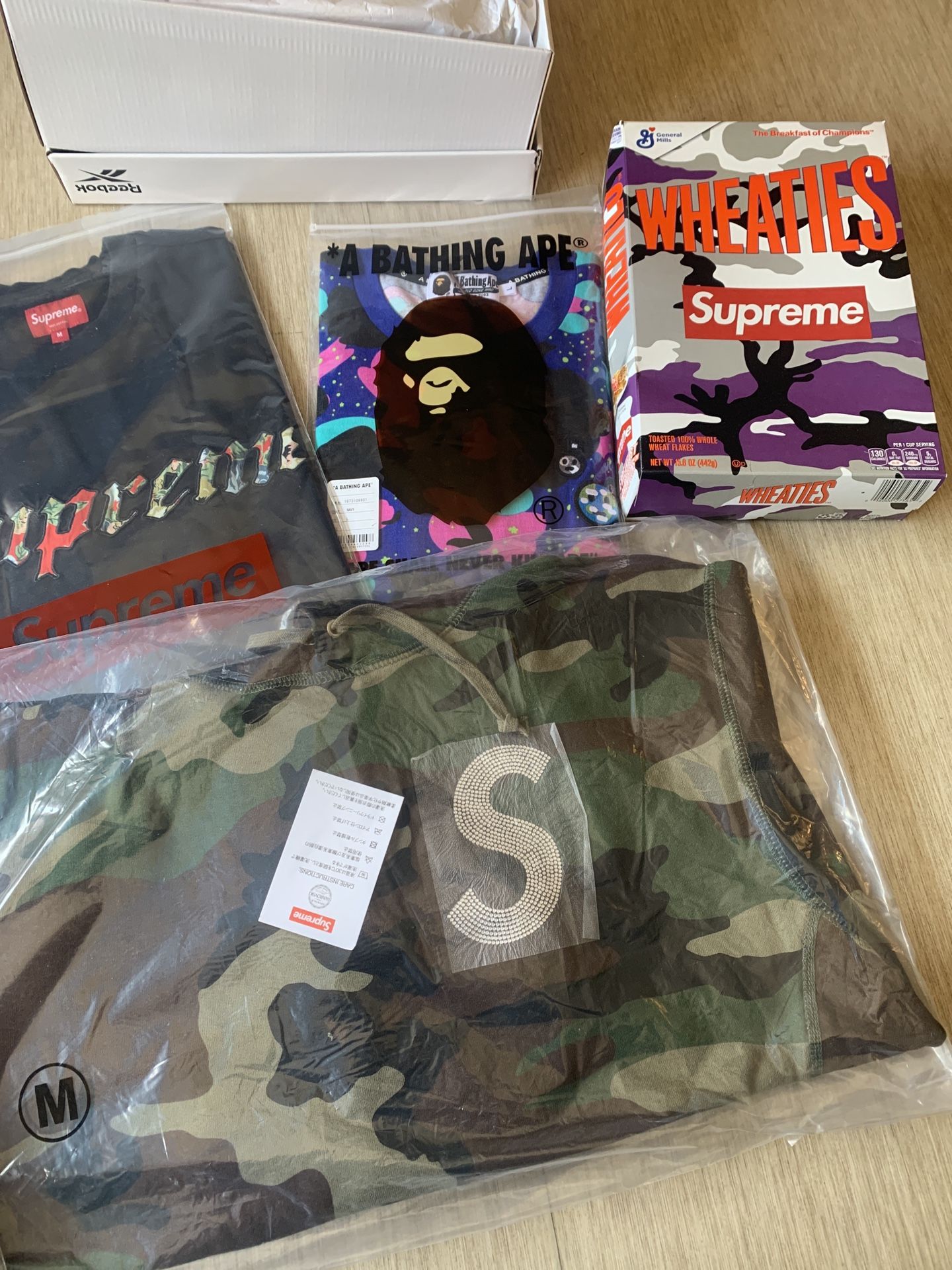 Supreme X Bape X Reebox X ASAP Nast