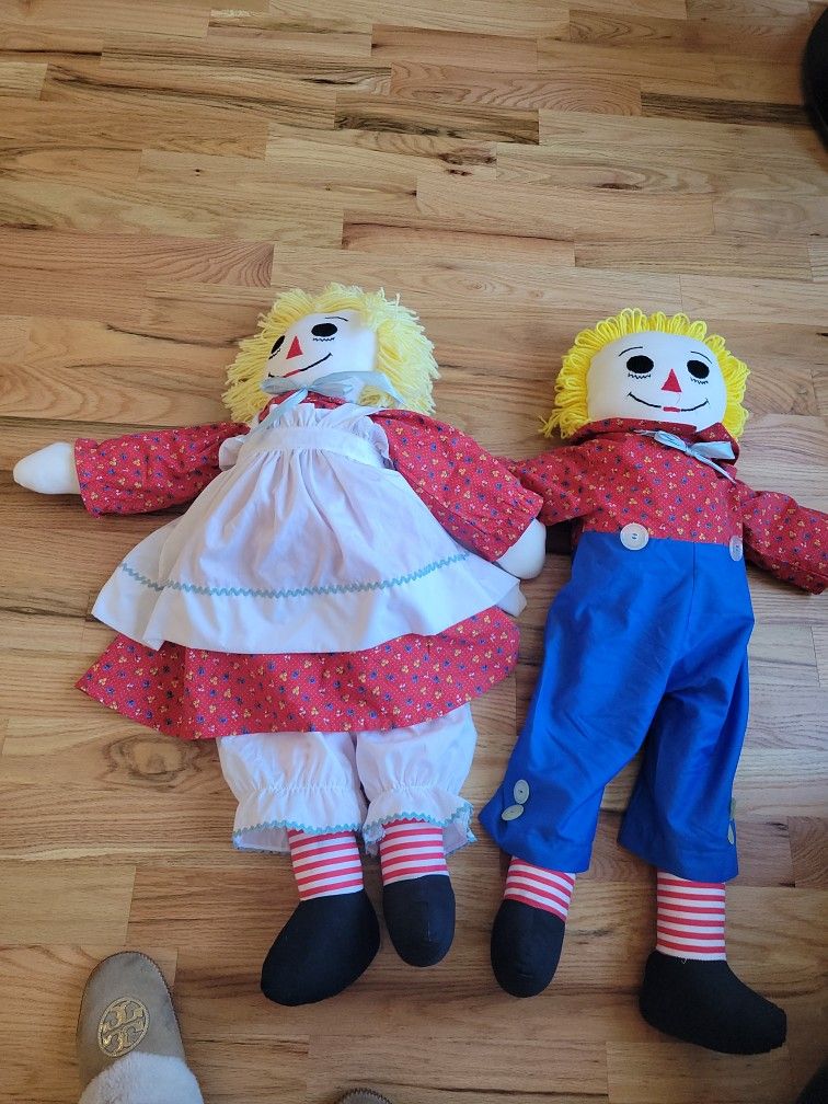 36" Raggedy Anne & Andy