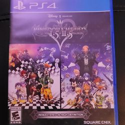 Ps4 Game .. Kingdom Of Hearts Remastered !!! Thumbnail