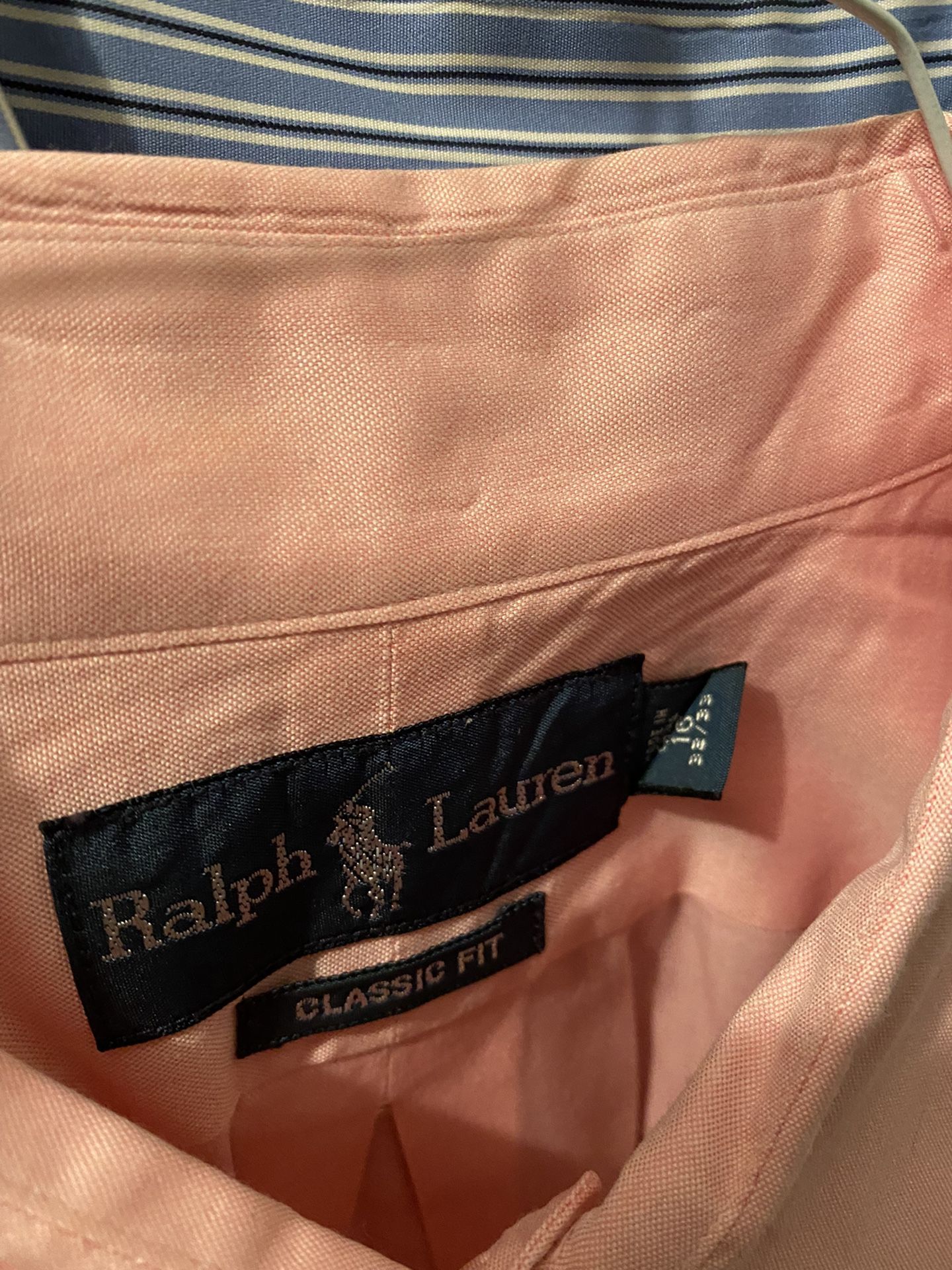 Ralph Lauren Polo Men’s Button Down Long Sleeve Dress Shirts - 5 EA