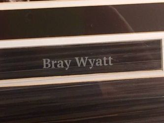 Bray Wyatt signed autographed framed 11x14 photo WWE champion Wyatt Family The Fiend JSA coa Thumbnail