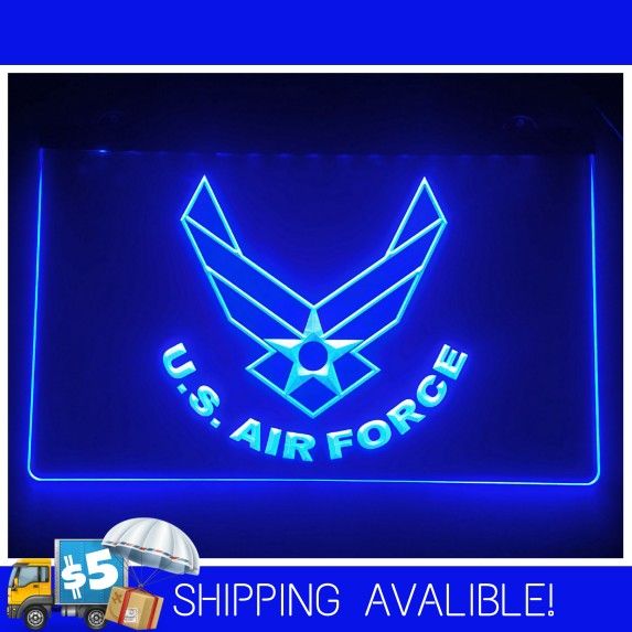 NEW 3D HARLEY DAVIDSON (+Others) 8"x 12" EDGE LIT SIGN• MAN CAVE. BAR. GARAGE. LIGHT! NEON LIKE GLOW