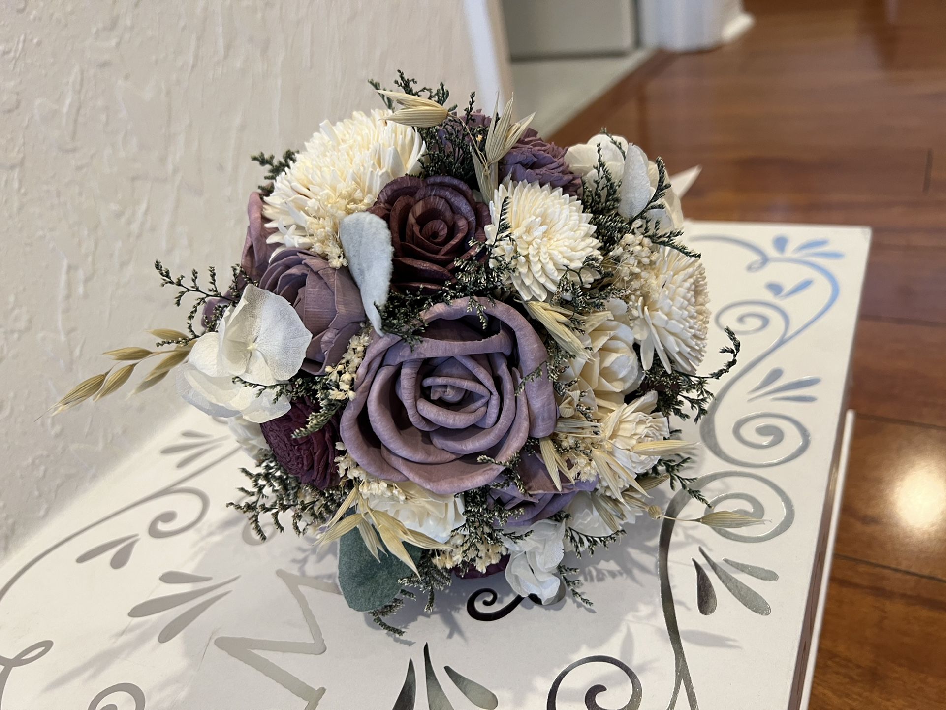 Wooden Flower Bouquet For Wedding