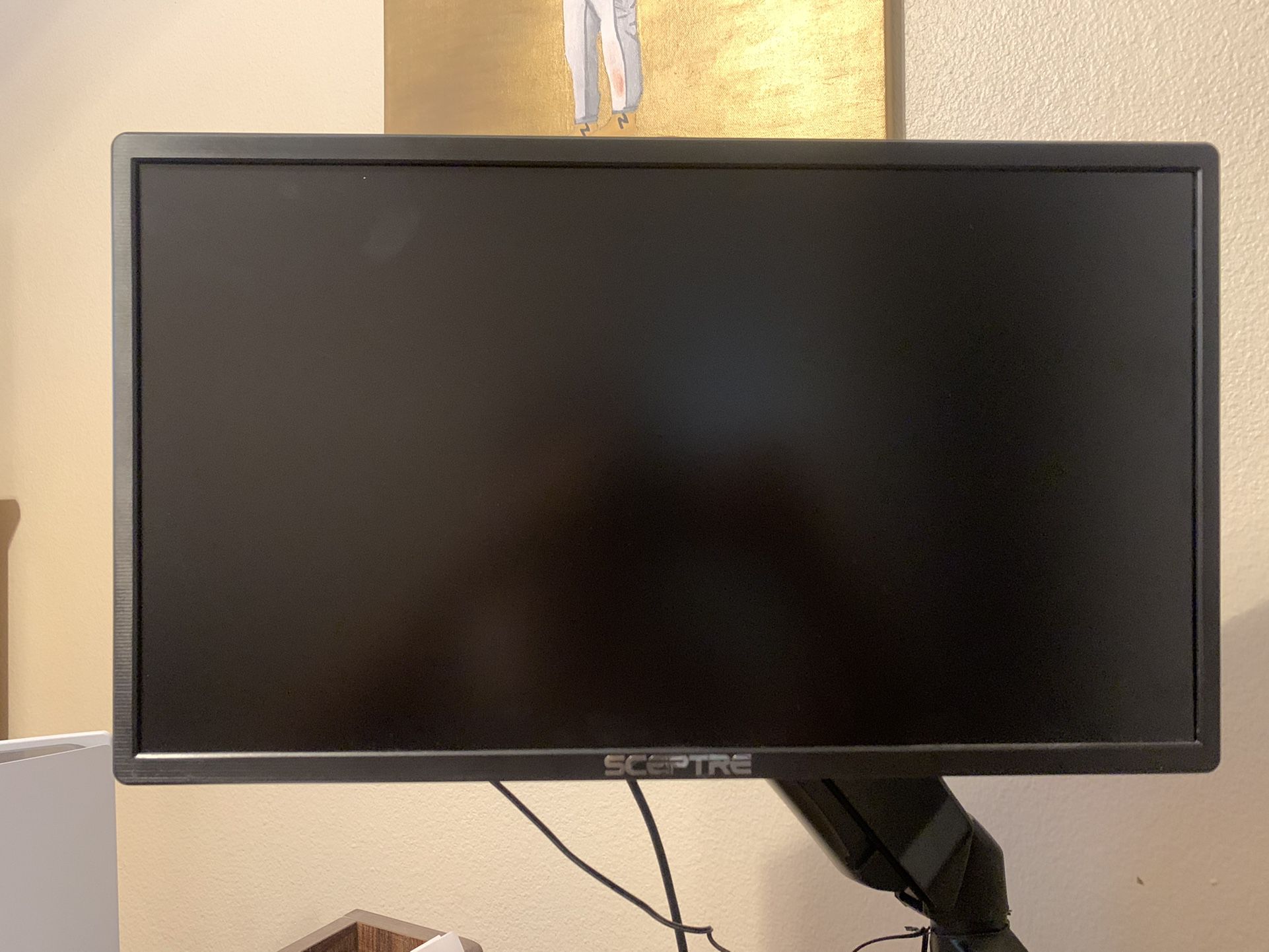 Sceptre Dual Monitors With Monitor Stand