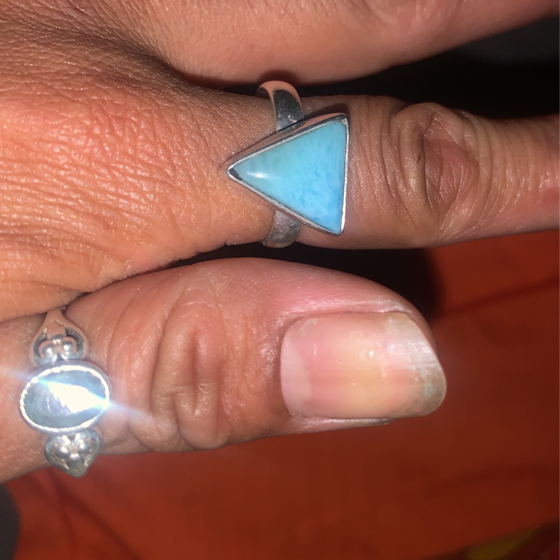 Silver 9 Rings