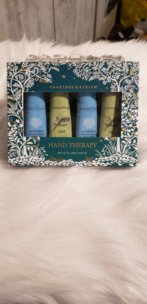 Crabtree And Evelyn Hand Cream Set Of 4