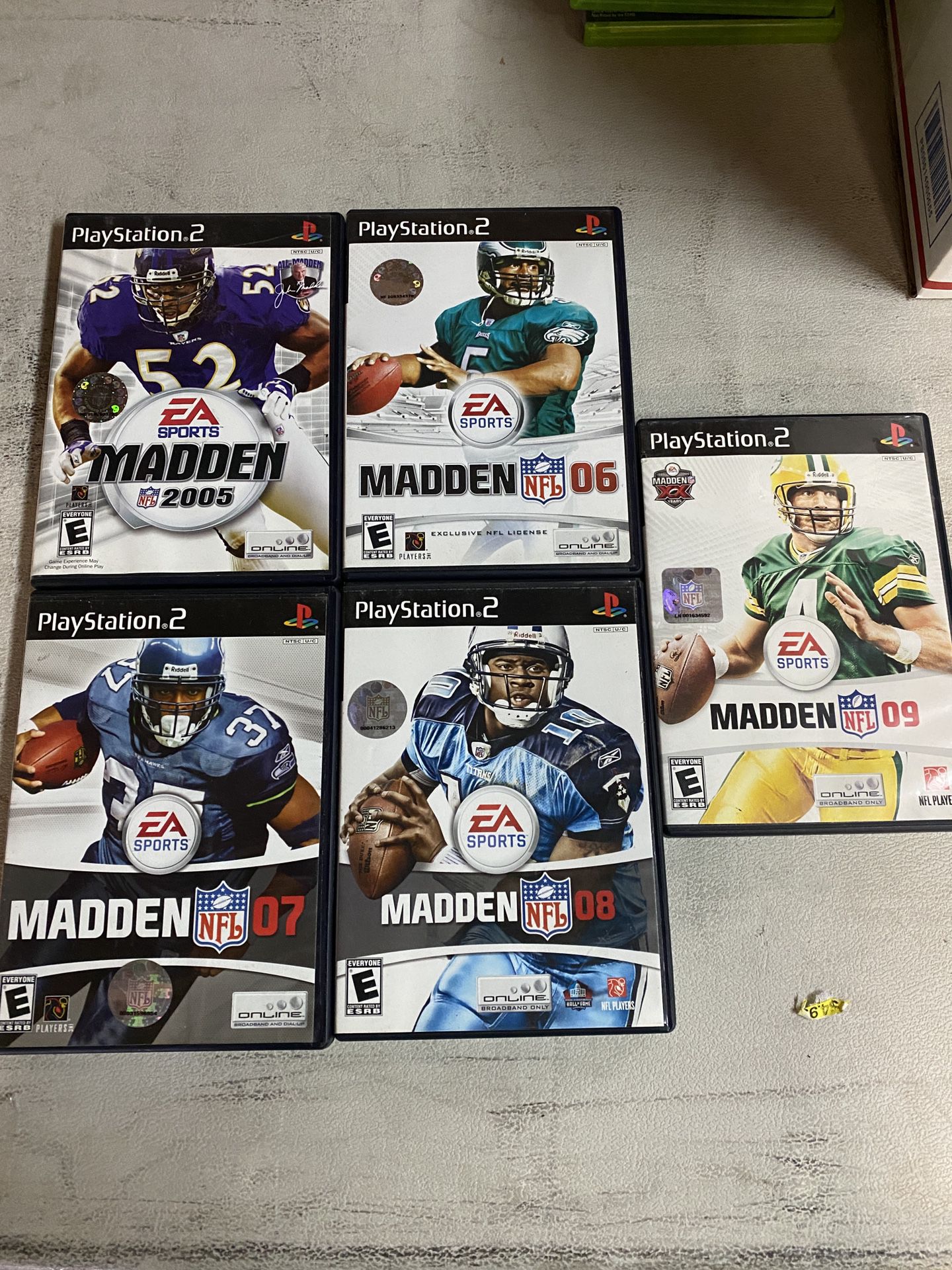 Madden Lot 05-09 PS2 