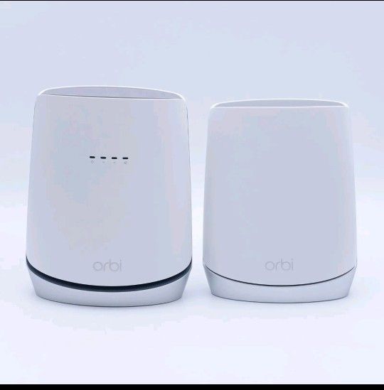 Orbi Tri-Band WiFi 6 Mesh System, Router + 1 Satellite