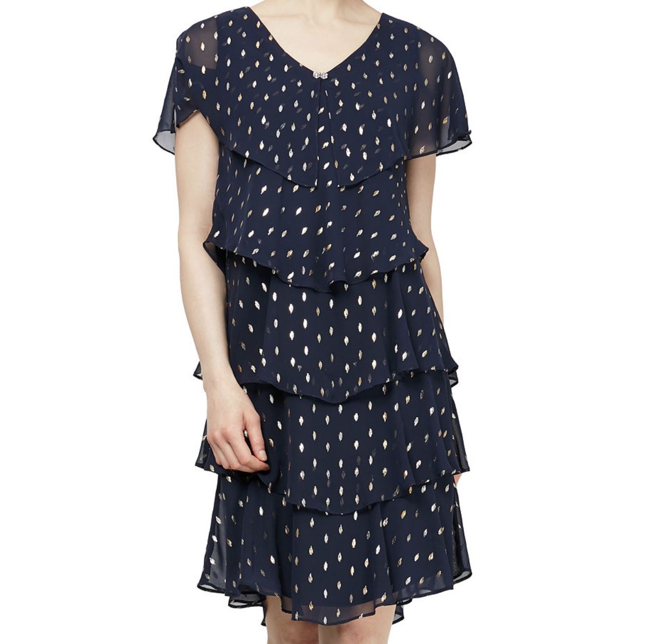 Beautiful Slny Flare Dress Women’s Size 12-14