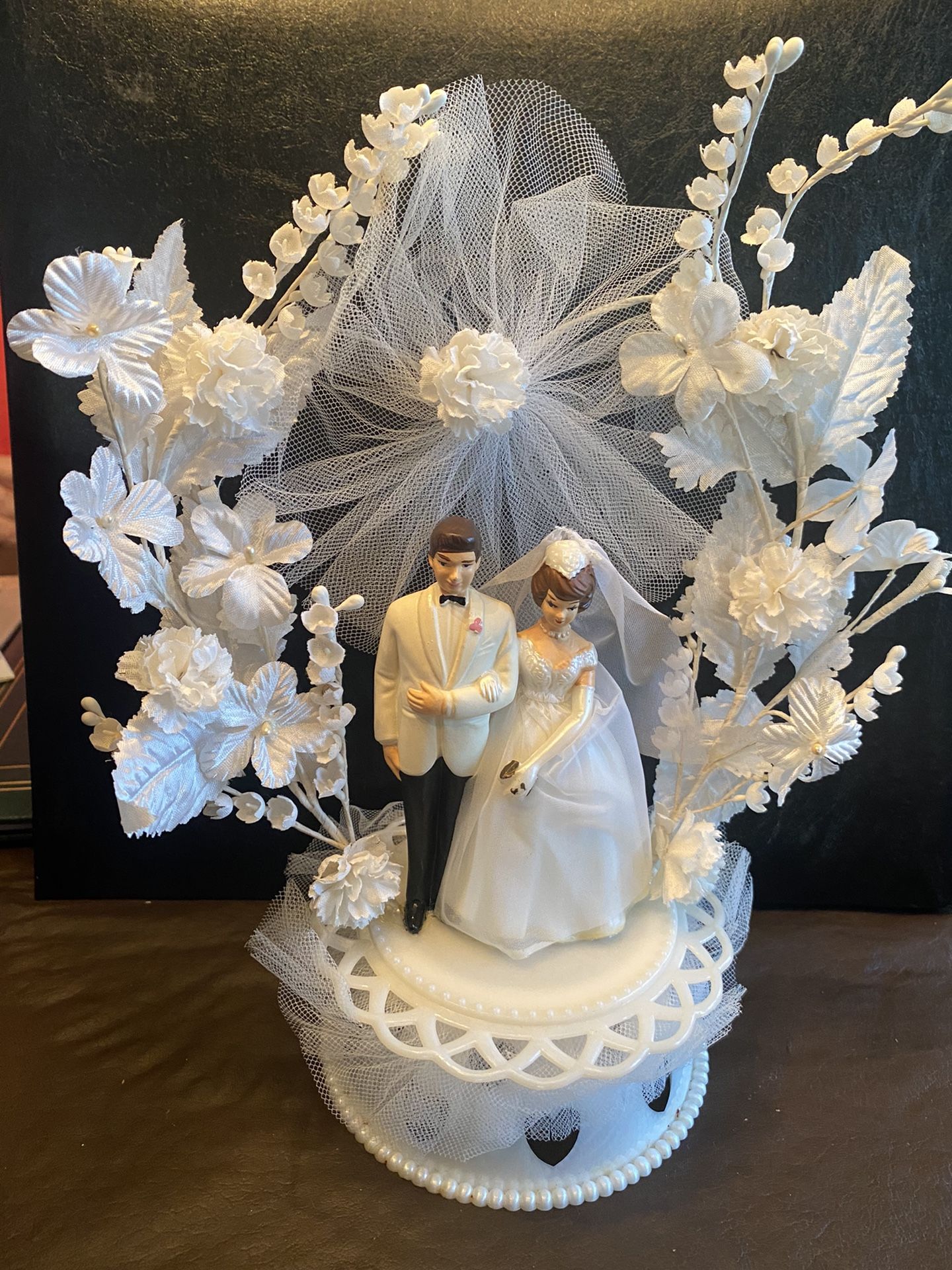 Vintage Wedding Cake Topper