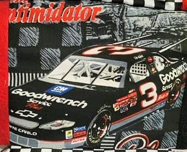 Homemade Dale Earnhardt #3 Quilt