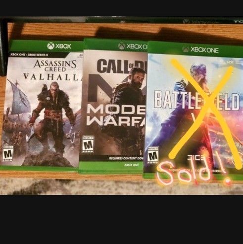 A.C. Valhalla & Modern Warfare🔥 (WORK PERFECTLY-XBOX 1)