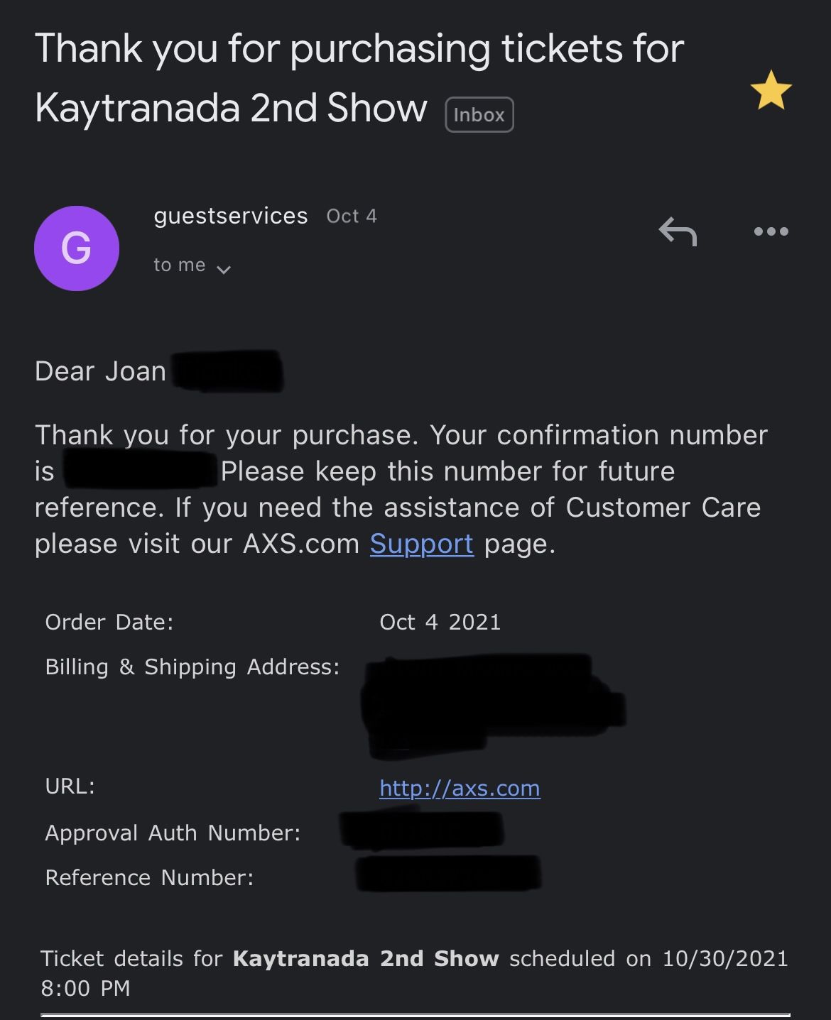 Kaytranada Oct 30 Second Show at the Shrine