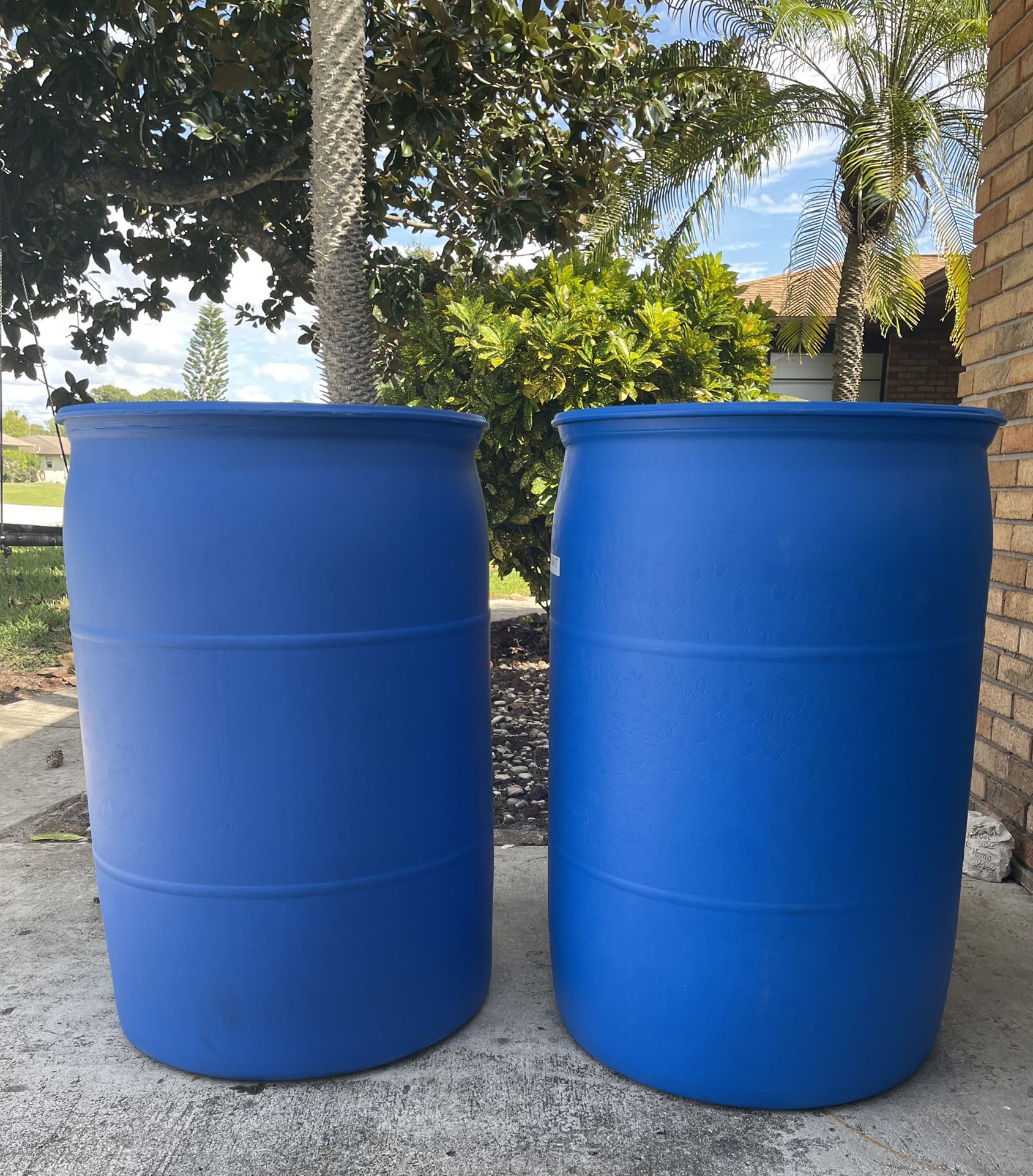 Plastic Drum - 55 Gallon Closed Top