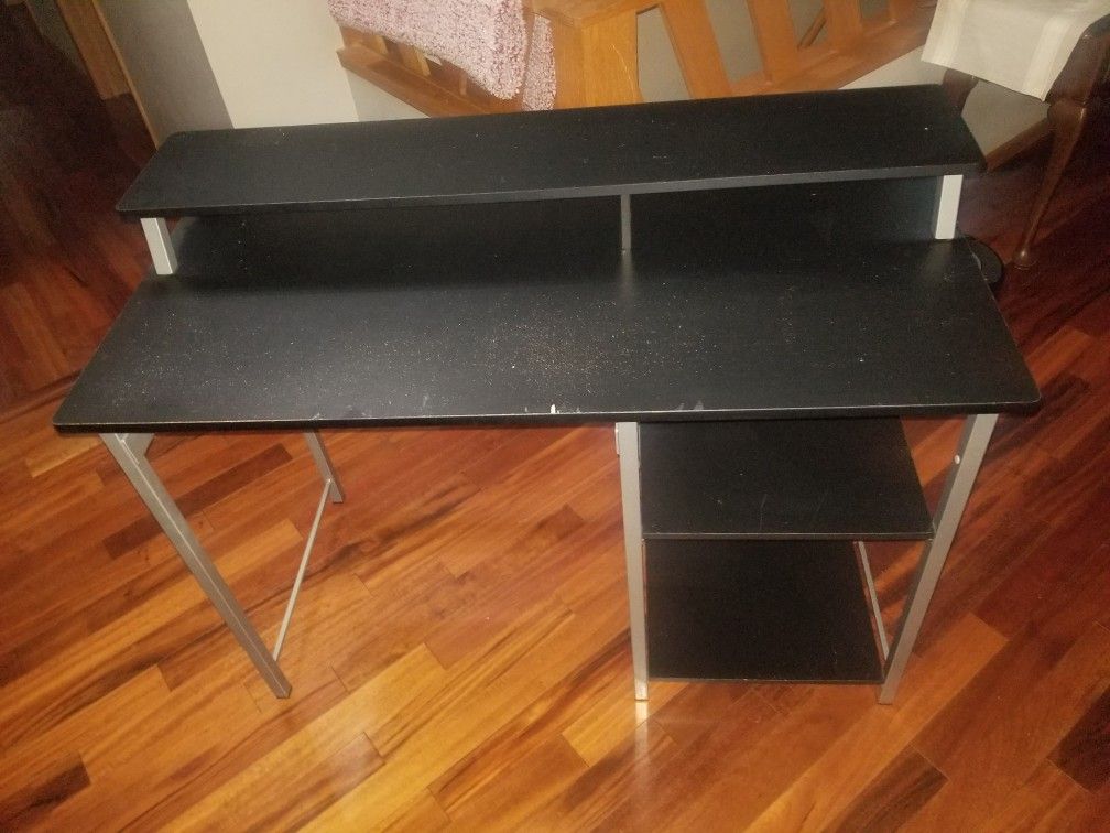Wood Steel Metal Black DESK Adult Youth