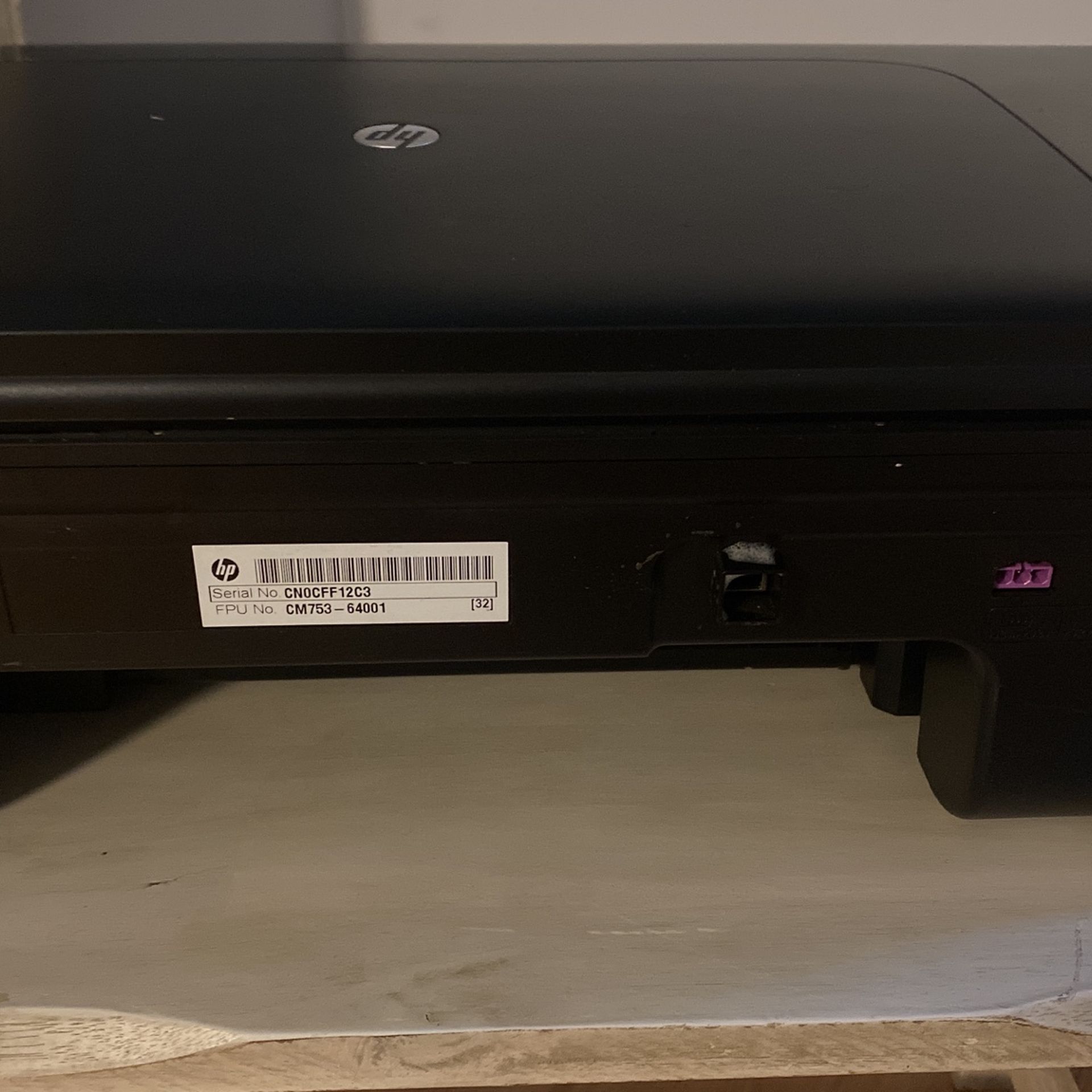HP All On One Printer Scanner