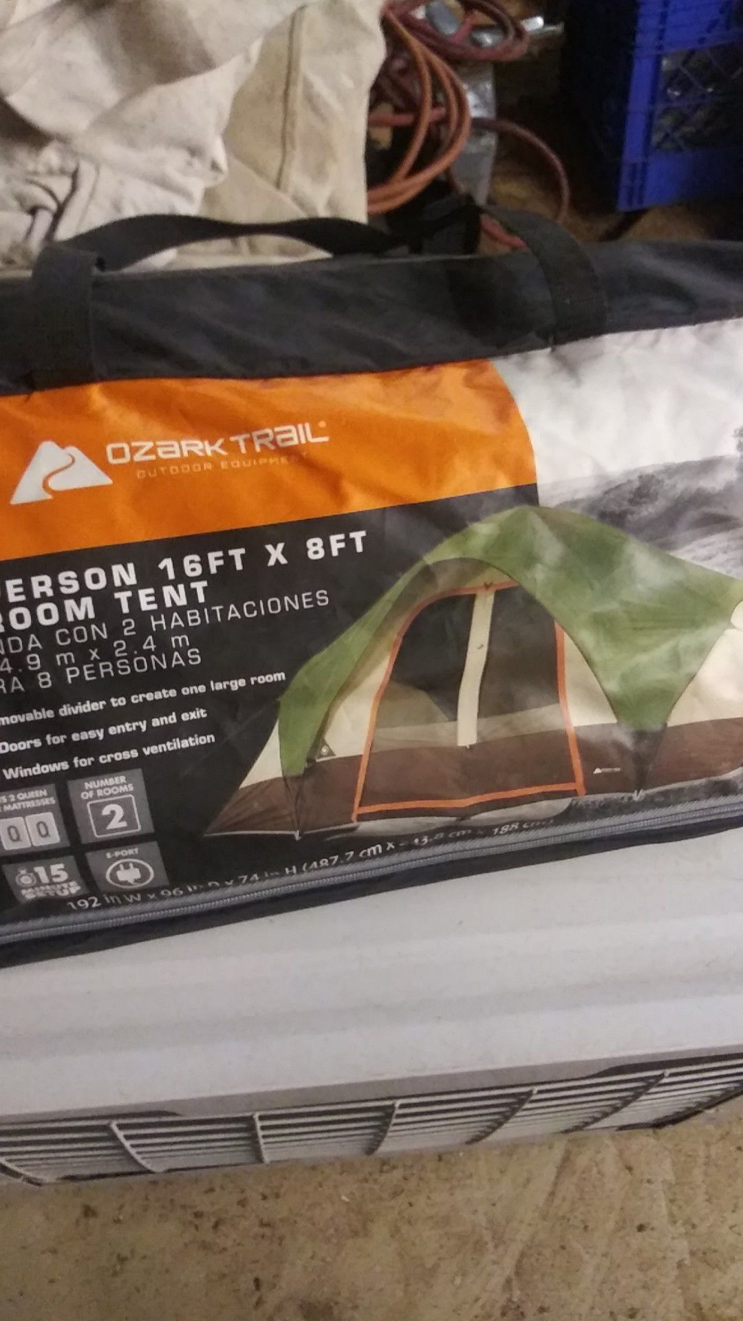 Ozark trail 8 person tent
