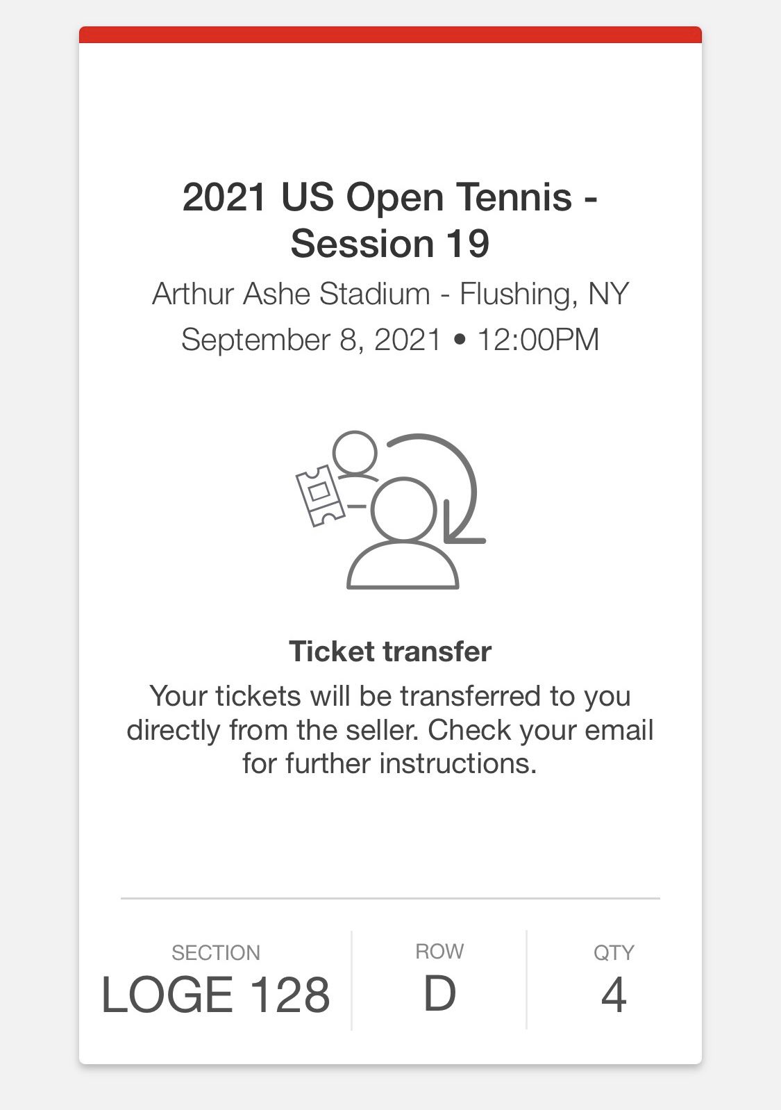 US open Tickets-Tennis 