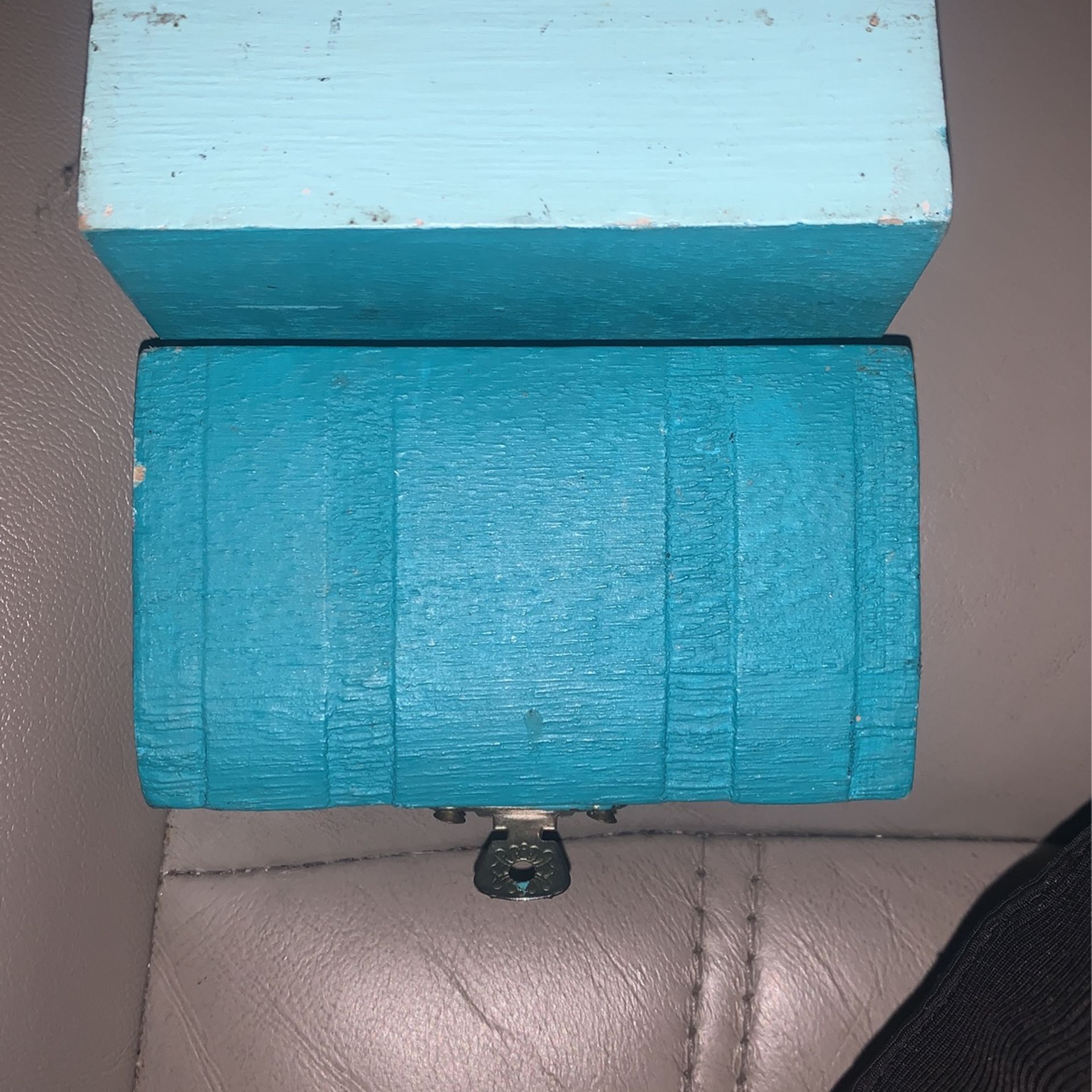 Blue Chest Decor