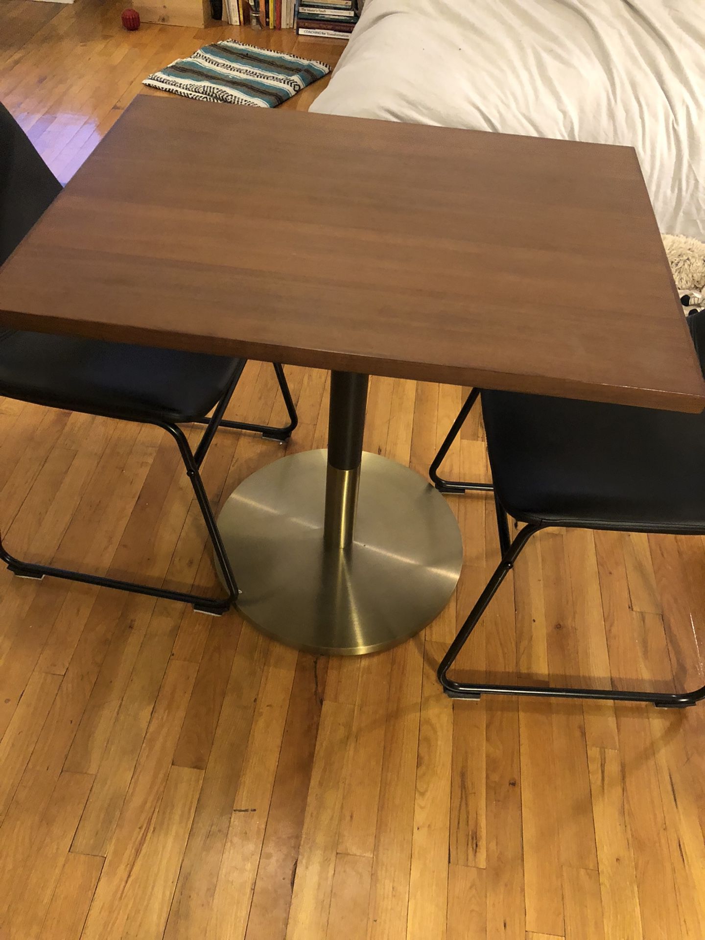 West Elm Bistro Table With 2 Chairs