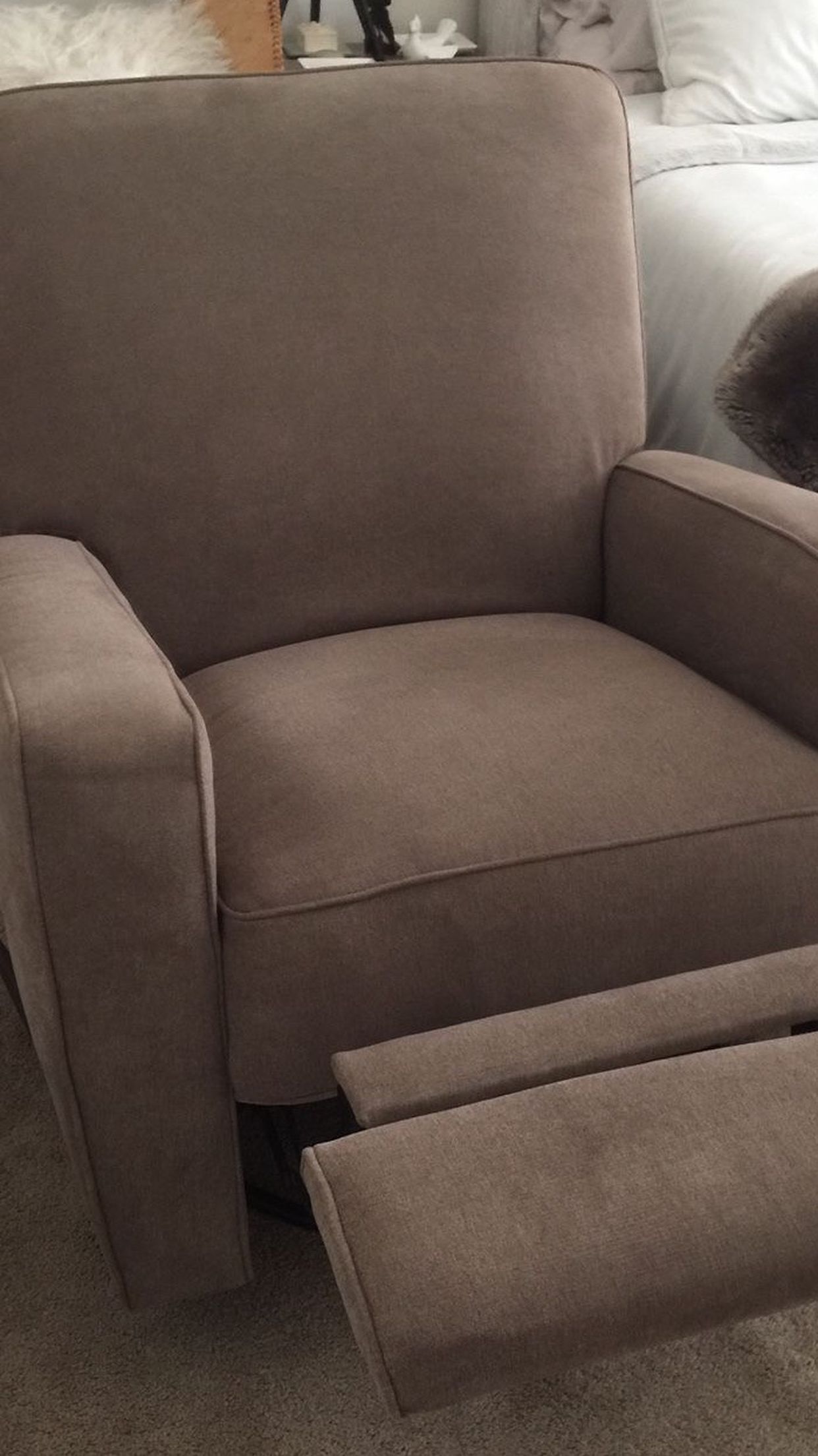 New Condition Recliner-swivel And Rocks