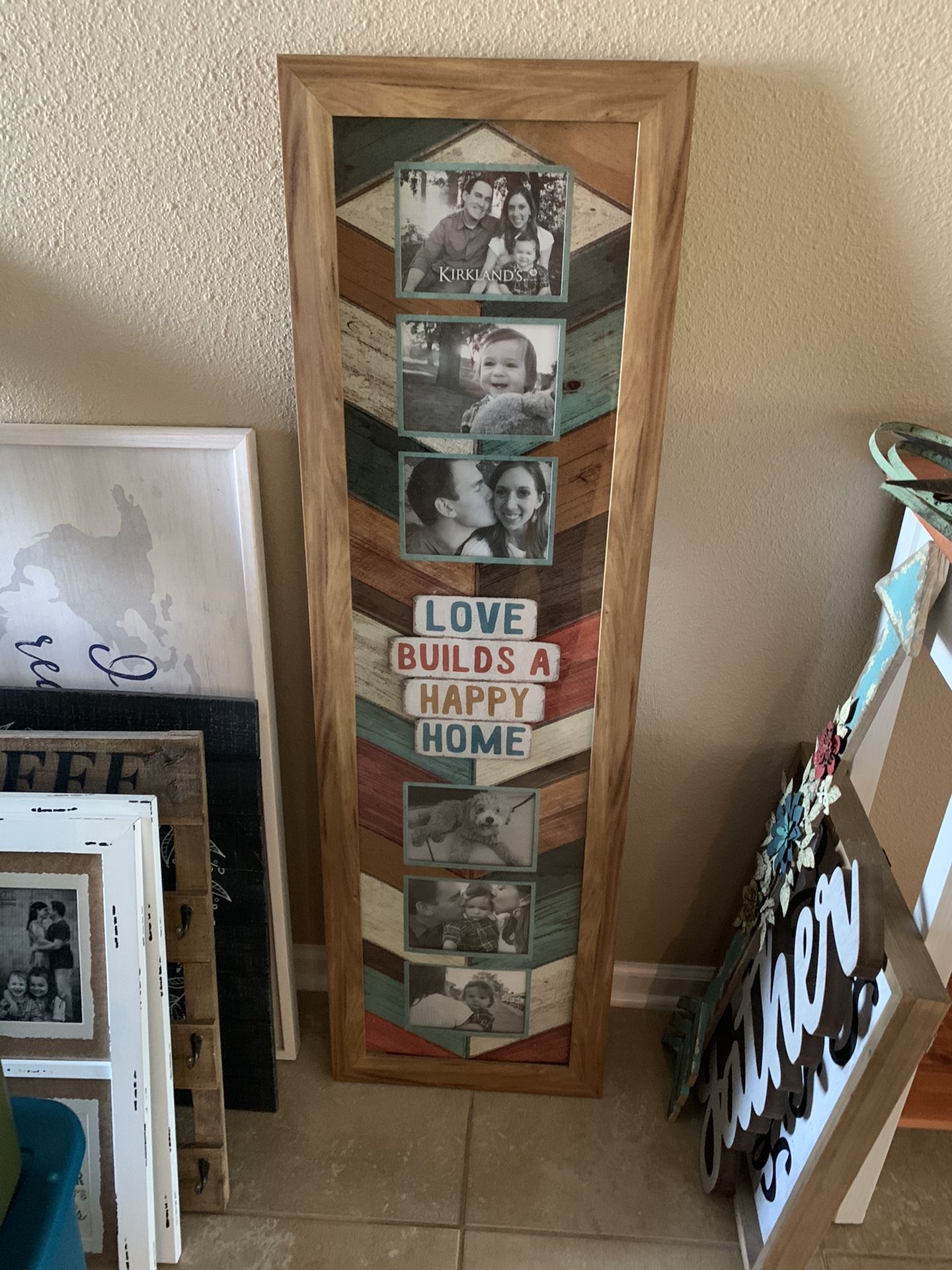 Multiple home decor pieces