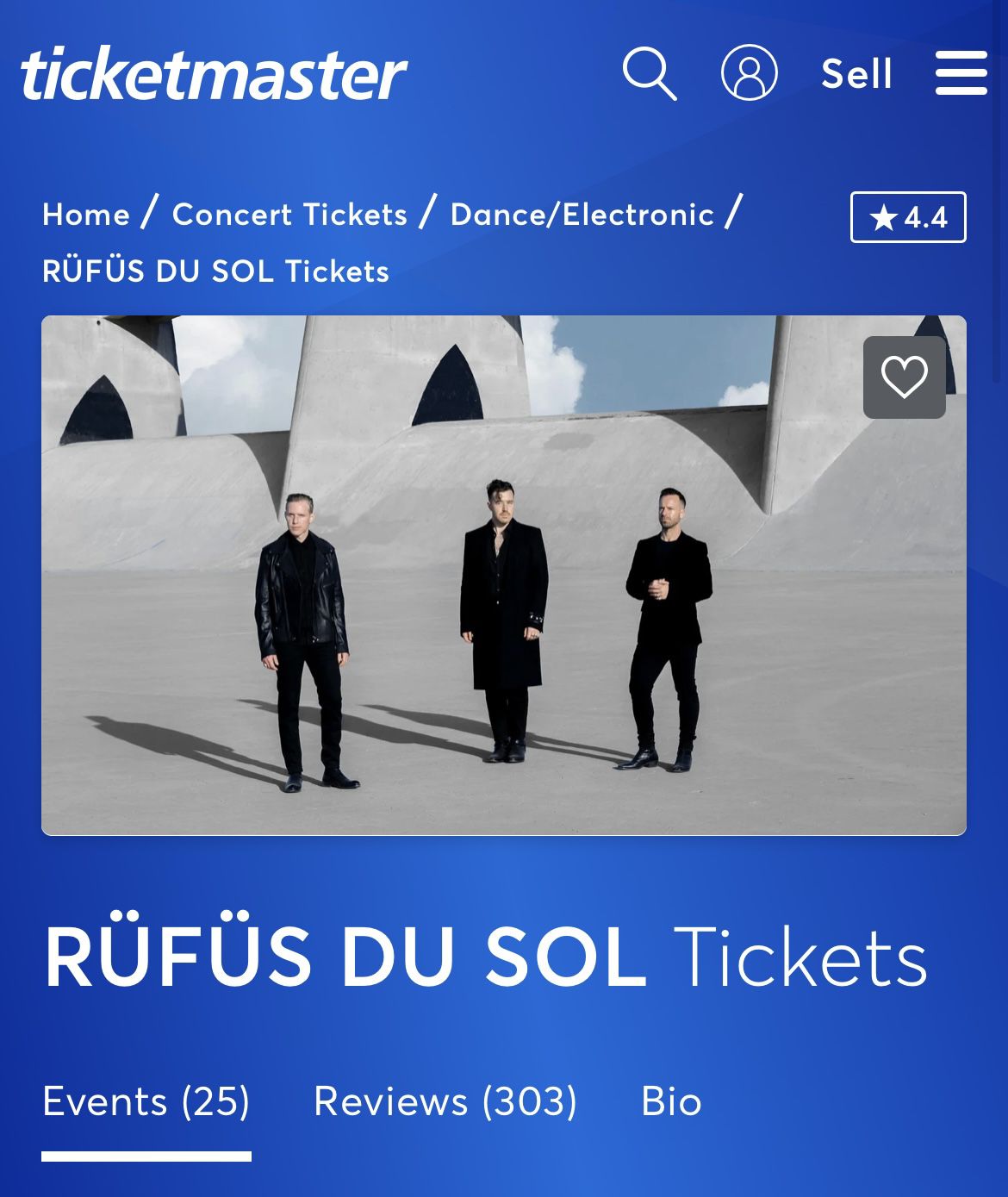 2 Rufus Du Sol At The gorge Tickets!!