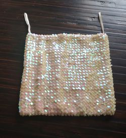 Mother of pearl sequin top Thumbnail
