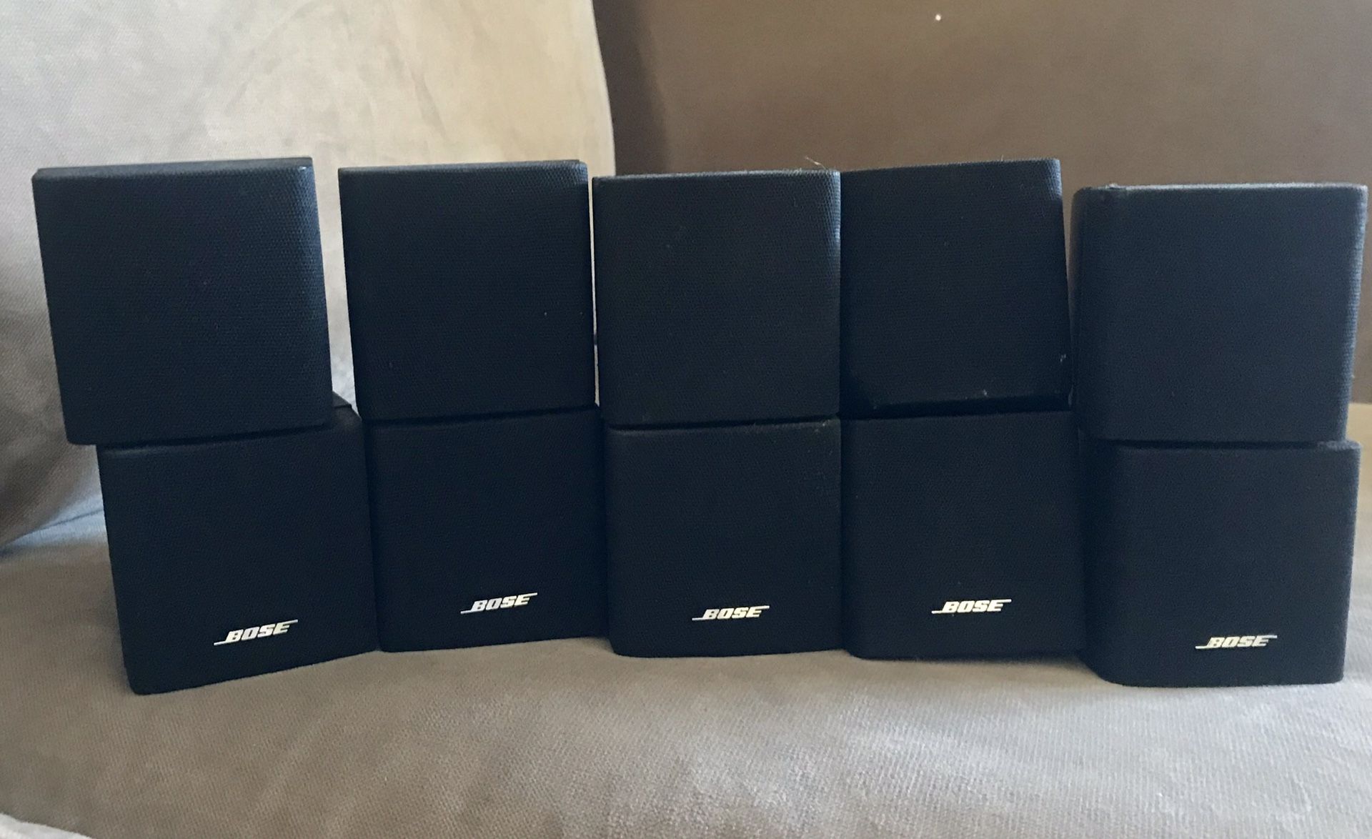 BOSE 5 speaker surround sound speakers and wooferand