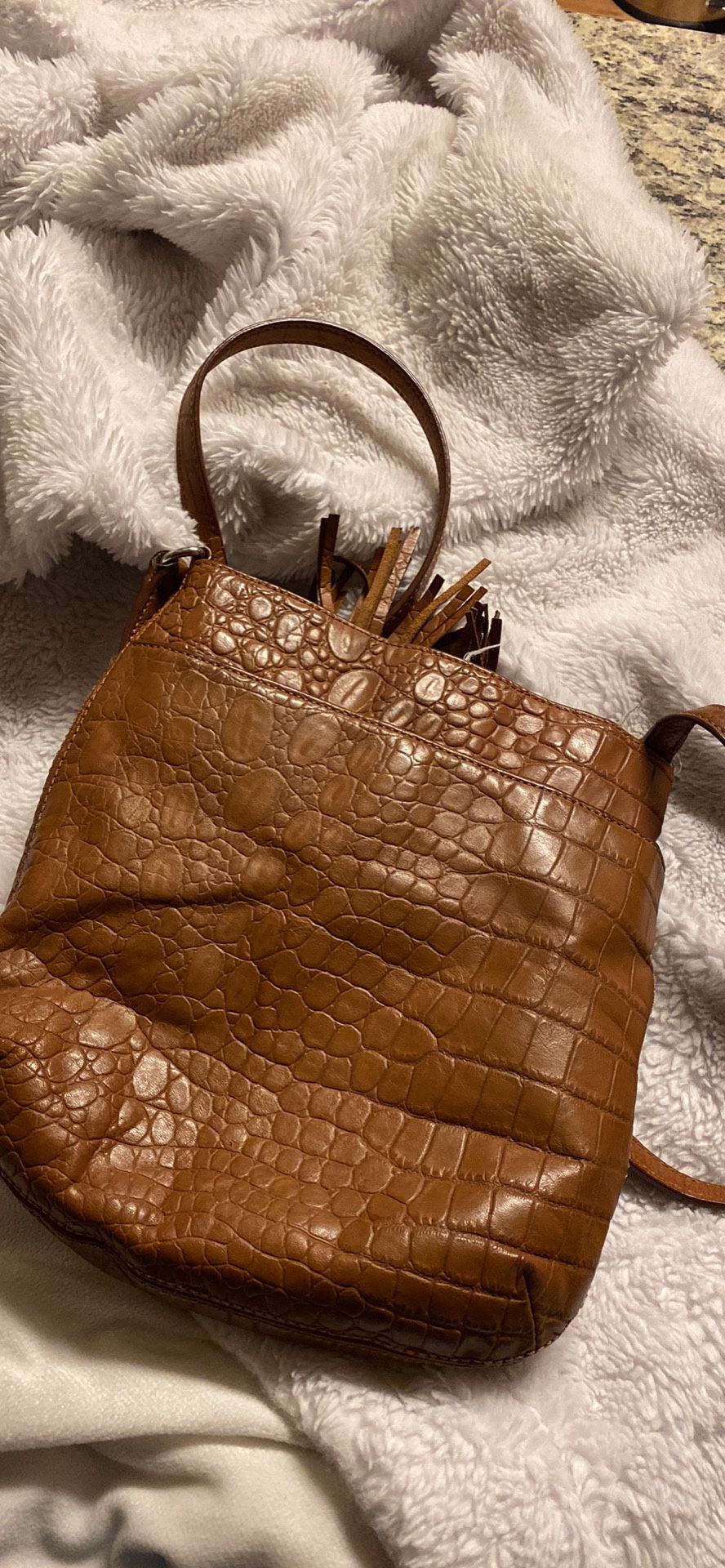 Leather Cross Body Bag
