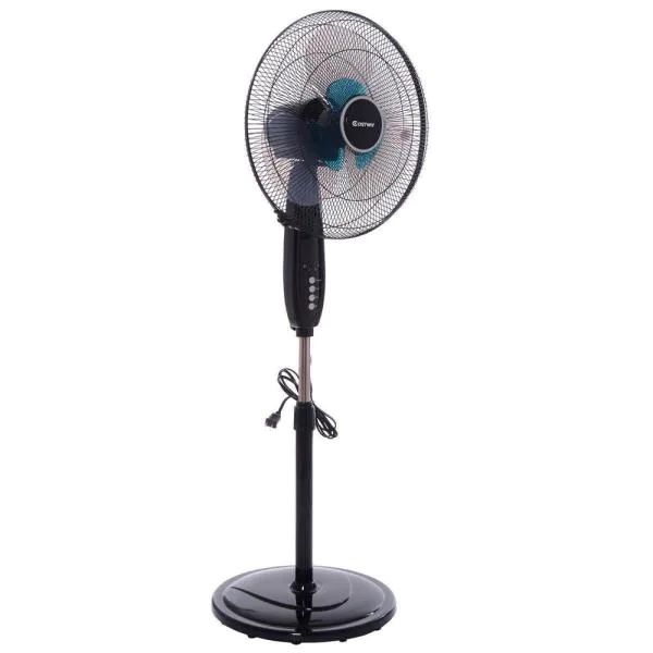 500V09 // 16 in. Adjustable Oscillating Pedestal Fan