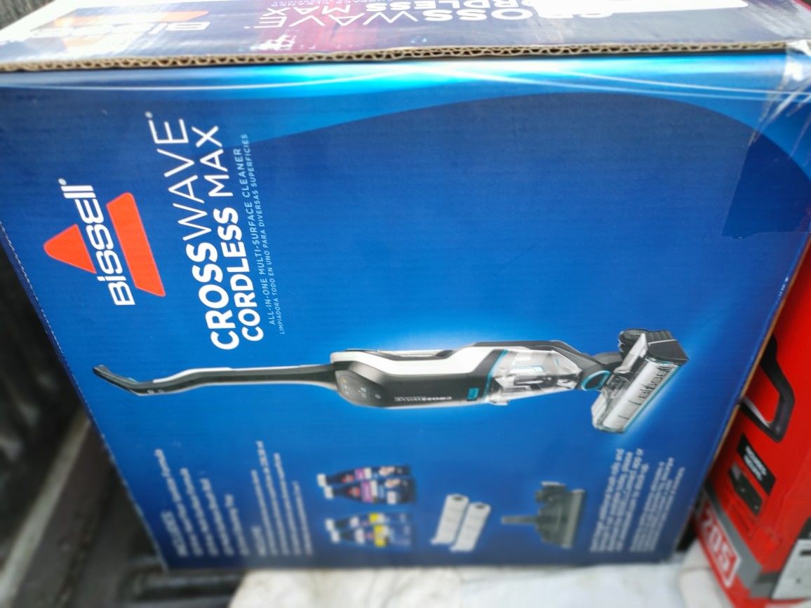 Bissell Cross Wave Vacuum And Floor Washing