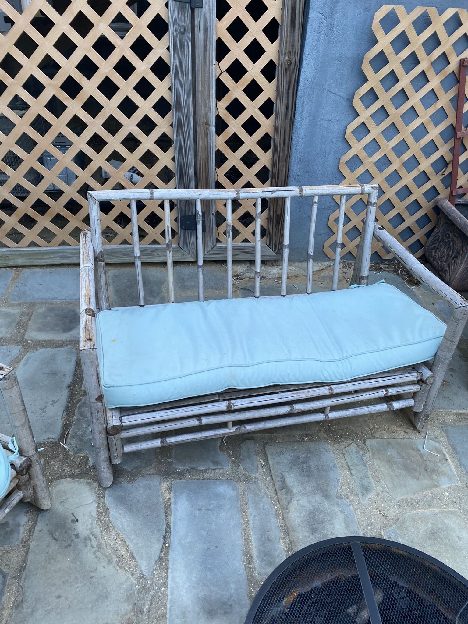 Bamboo Outdoor Furniture Set
