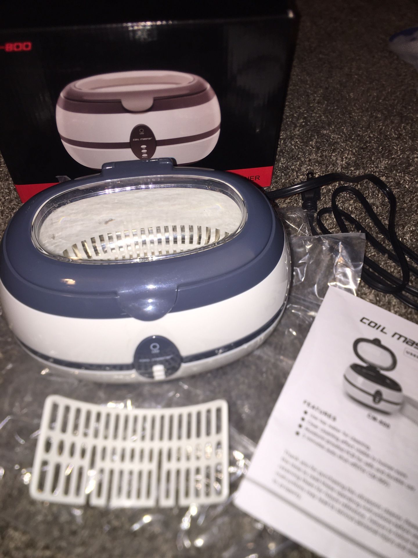 Coil Master Ultrasonic Cleaner