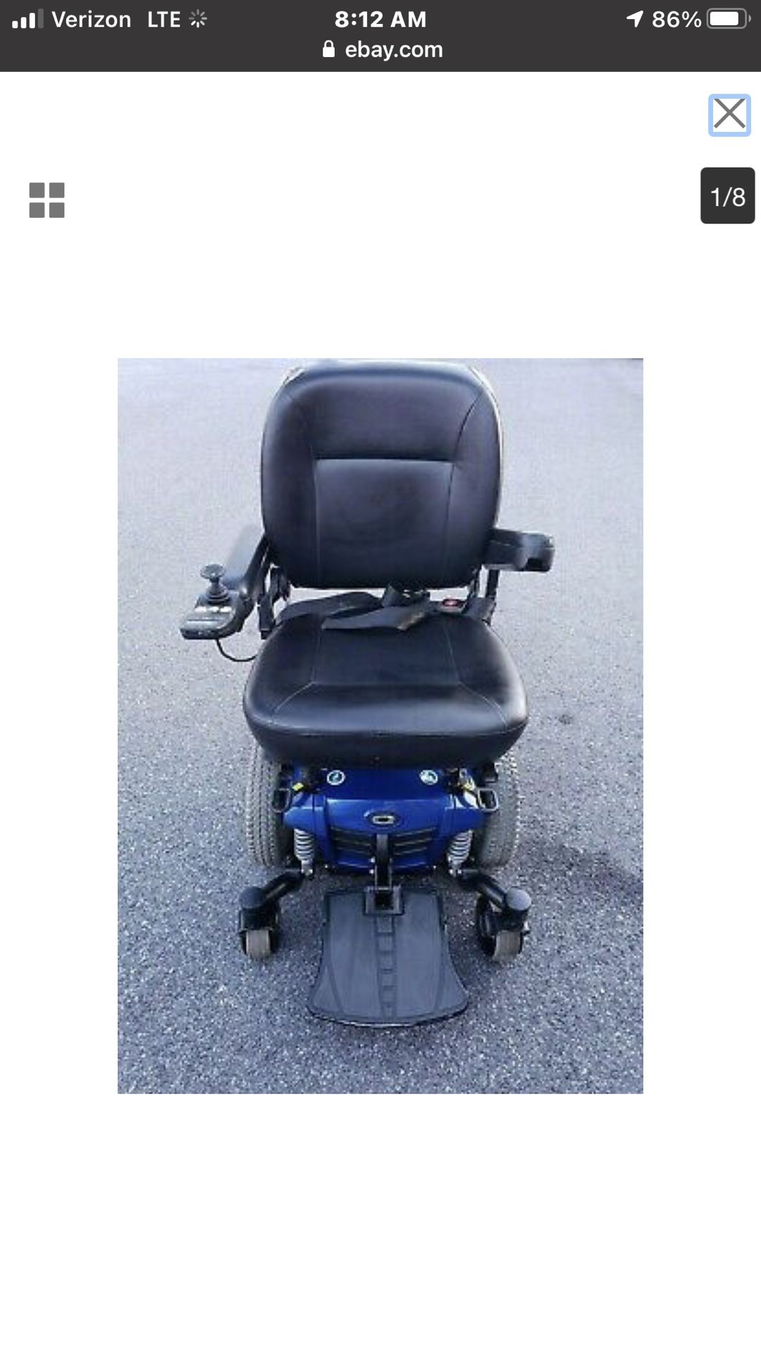 Powers Wheel Chair