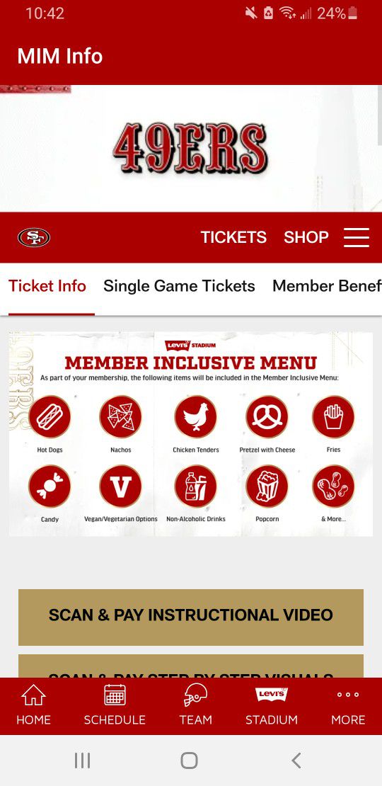San Francisco 49ers tickets
