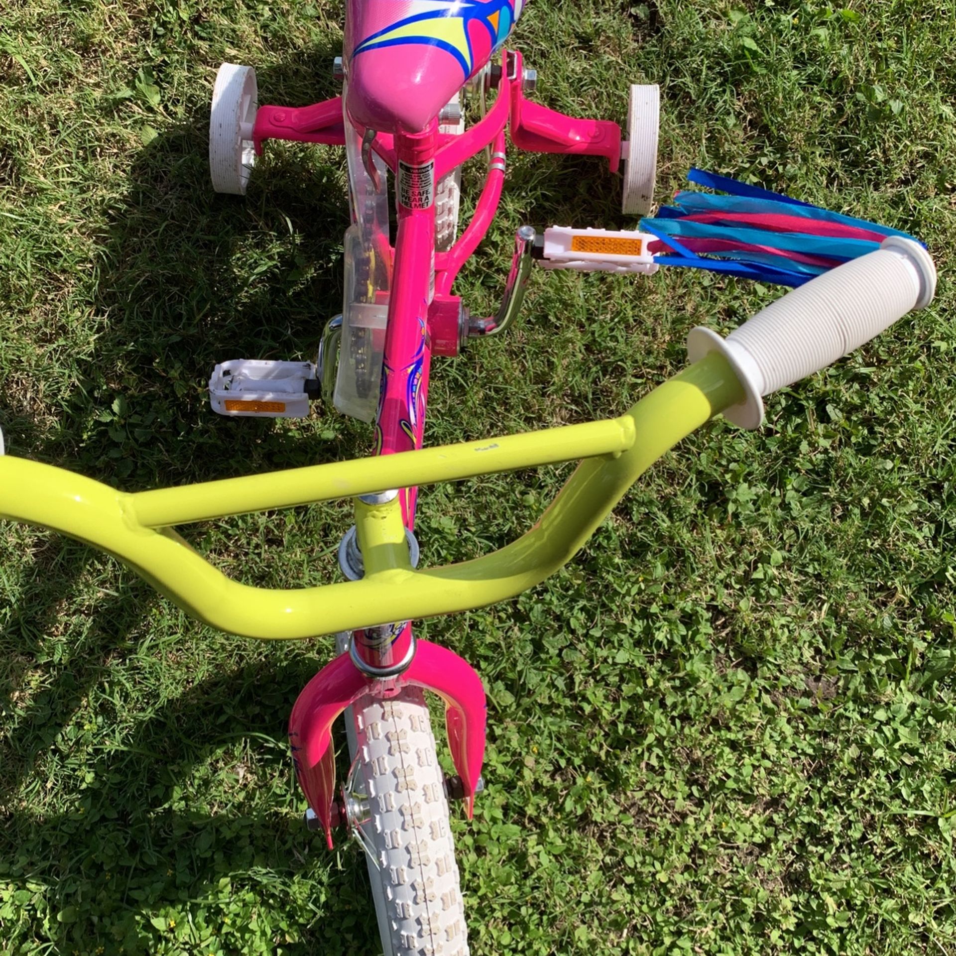 Girls Training Bike