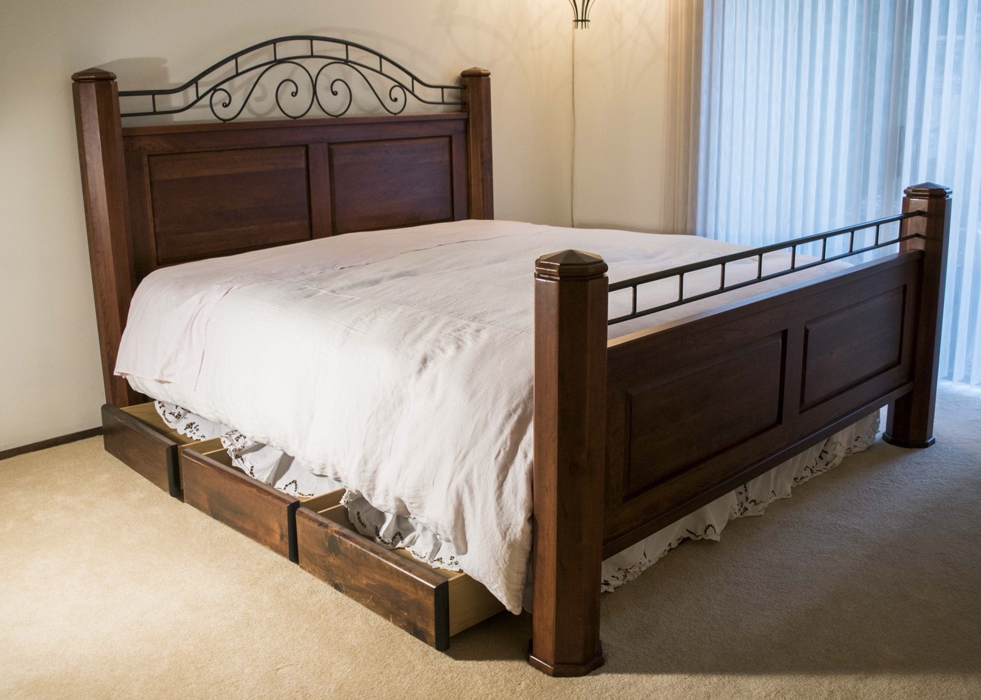Elegant Bob Timberlake Rare Lexington 833 154 Real Cherry Wood King Bed With Mattress For In Snohomish Wa Offerup Cherry Wood King Bed With Mattress, Bob Timberlake King Bed