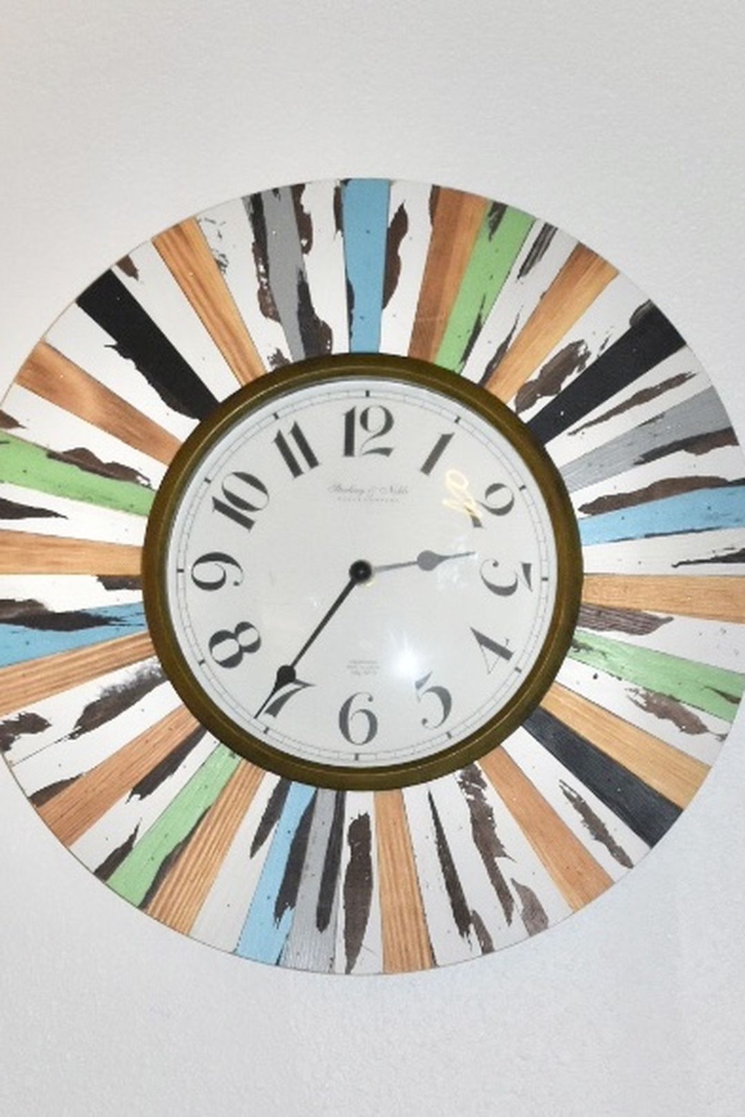 Coloful Frame Wall Clock
