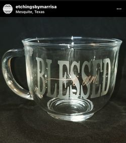 Custom Mugs,Coffee cups,Wine glasses!!!! Thumbnail