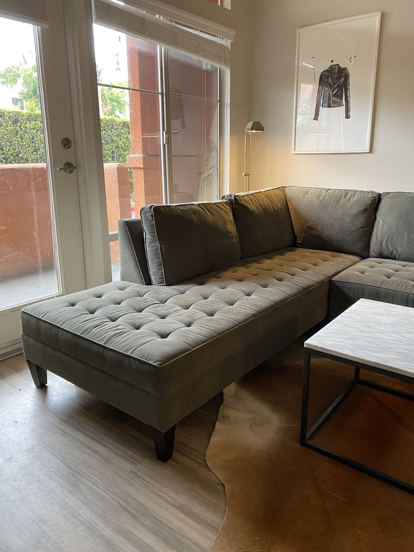 Z Gallerie Vapor sectional sofa for Sale in Los Angeles, CA OfferUp
