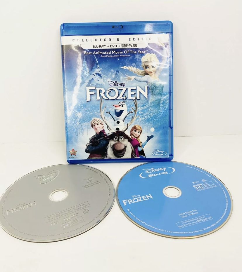 frozen blu-ray (2disc set collectors edition)