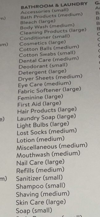 NIB Rae Dunn Household Labels - 3 Packs