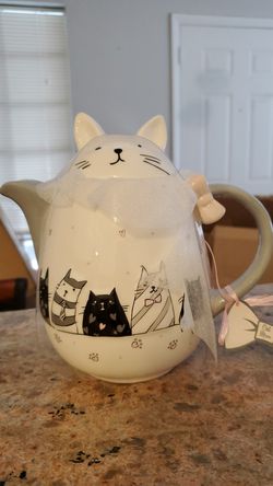 Cat Mom Tea Kettle & Mug set Thumbnail