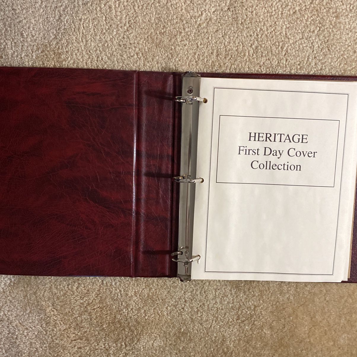 (20) 1995 Civil War First Day Covers - Binder Included