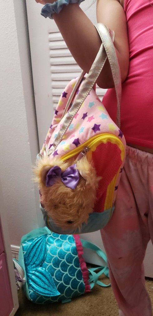 Jojo Siwa Dog And Carrying Bag